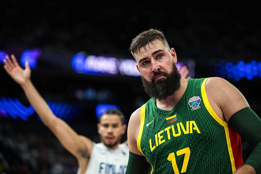 Jonas Valančiūnas dal slib pro případ, že Žalgiris Kaunas vyhraje Euroligu